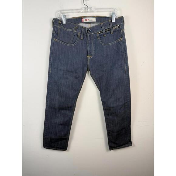 Levi's Other - (VERY RARE!!) Levi's 504 Straight Red Label Selvedge Zipper Pocket Jeans 31x28